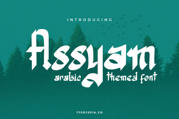 Assyam: A Display Font That Elevates Editorial Design