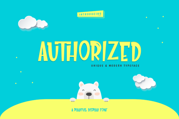 Authorized Font for Eye-Catching Campaign Designs
