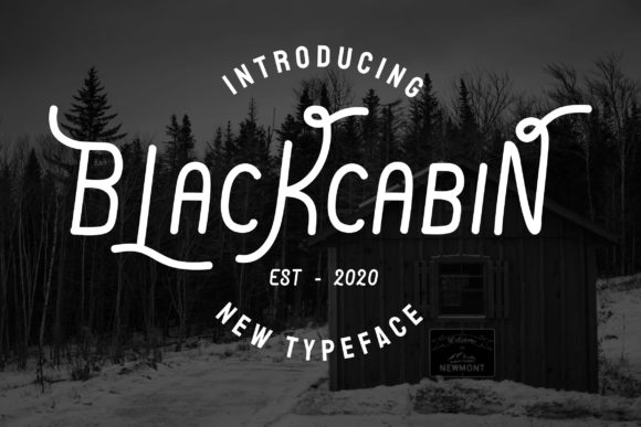 Blackcabin: A Display Font That Elevates Your Brand Visuals