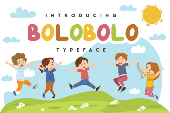 Bolobolo: A Playful Display Font for Digital Creativity