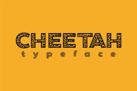 Cheetah Font for Bold Branding and Eye-Catching Design
