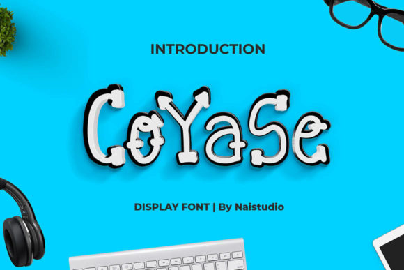 Coyase: A Unique Display Font for Creative Projects