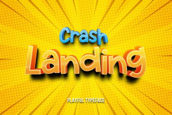 Crash Landing Font for Bold Branding and Creative Projects