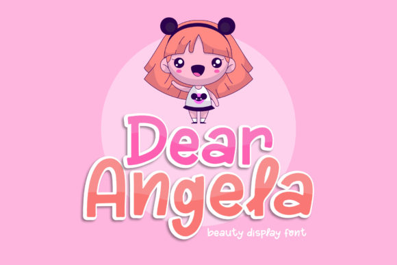Dear Angela Font for Elegant Editorial Design
