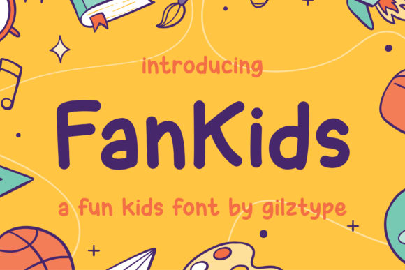 FanKids Font for Eye-Catching Branding and Design