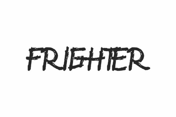 Frighter Font for Spooky Editorial Designs