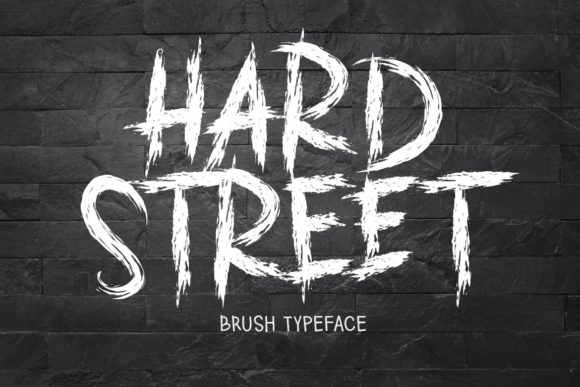 Hard Street: A Bold Display Font for Eye-Catching Campaigns