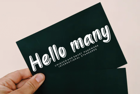 Hello Many Font Download for Creative Projects