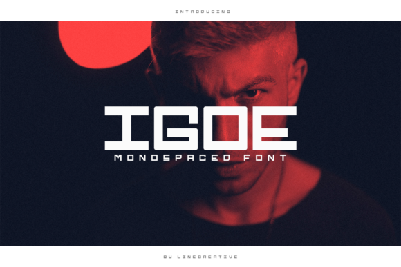 Igoe: A Bold Display Font for Modern Branding