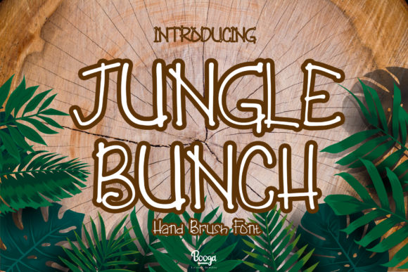 Jungle Bunch: A Versatile Display Font for Editorial Design