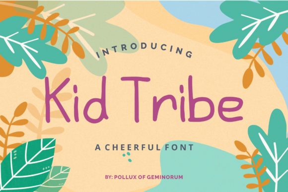 Kid Tribe Display Font for Web Design Projects
