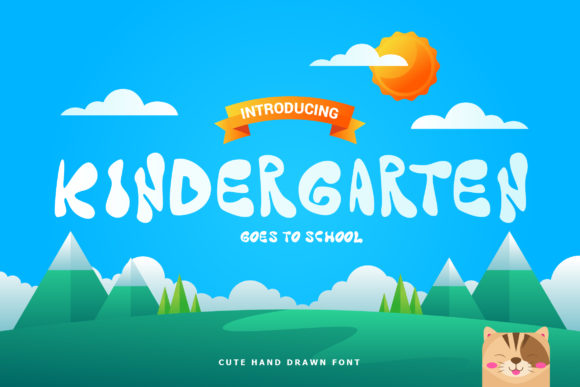 Kindergarten Font for Eye-Catching Campaign Designs