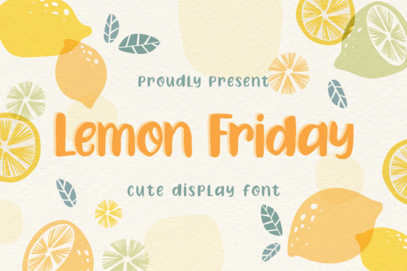 Lemon Friday Display Font for Web Design