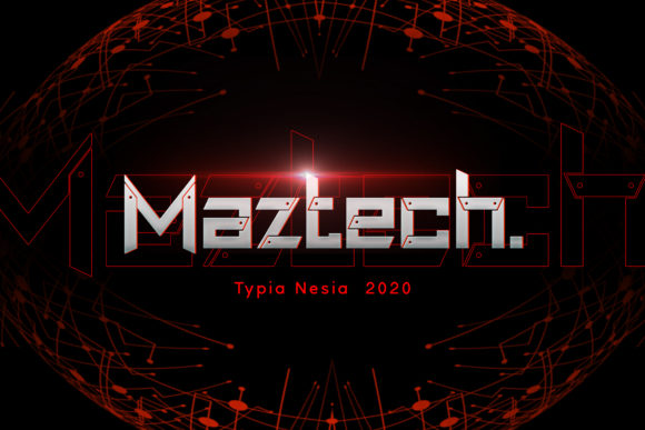 Maztech: A Display Font That Elevates Creative Campaigns