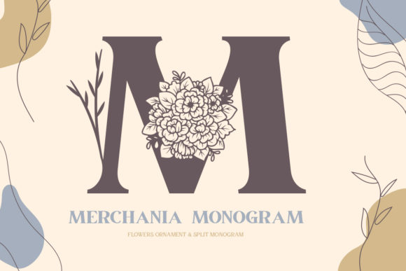 Merchania Monogram Font for Professional Branding