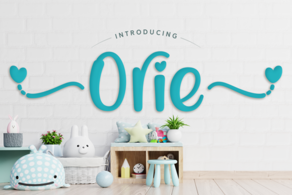 Orie: A Sweet Display Font for Editorial Design