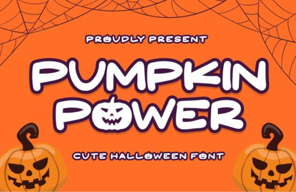 Pumpkin Power: A Quirky Display Font for Joyful Branding