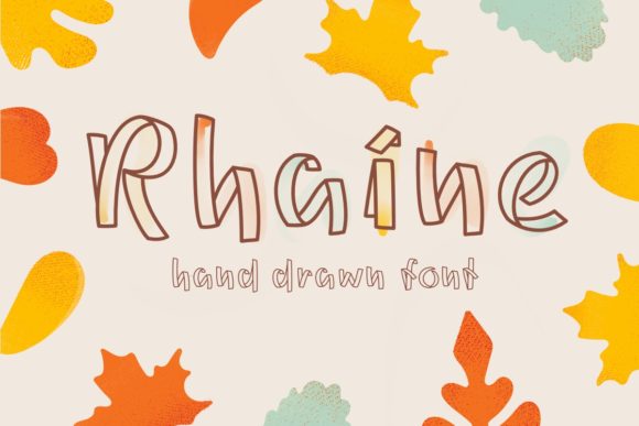 Rhaine: A Joyful Display Font for Creative Campaigns