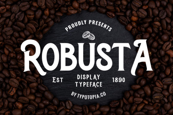 Robusta Display Font for Bold Editorial Design