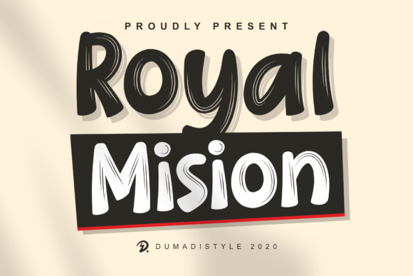 Royal Mision Font for Handmade Creations and More