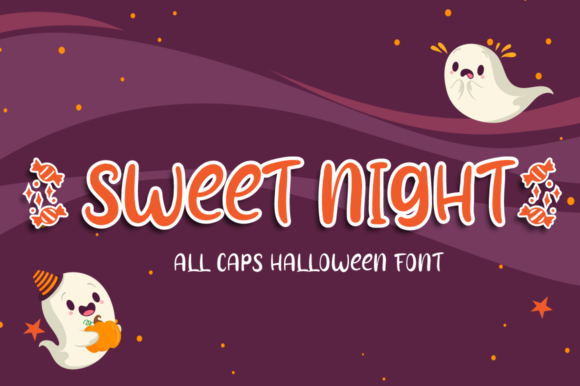 Sweet Night Font for Halloween-Themed Branding and Display Designs